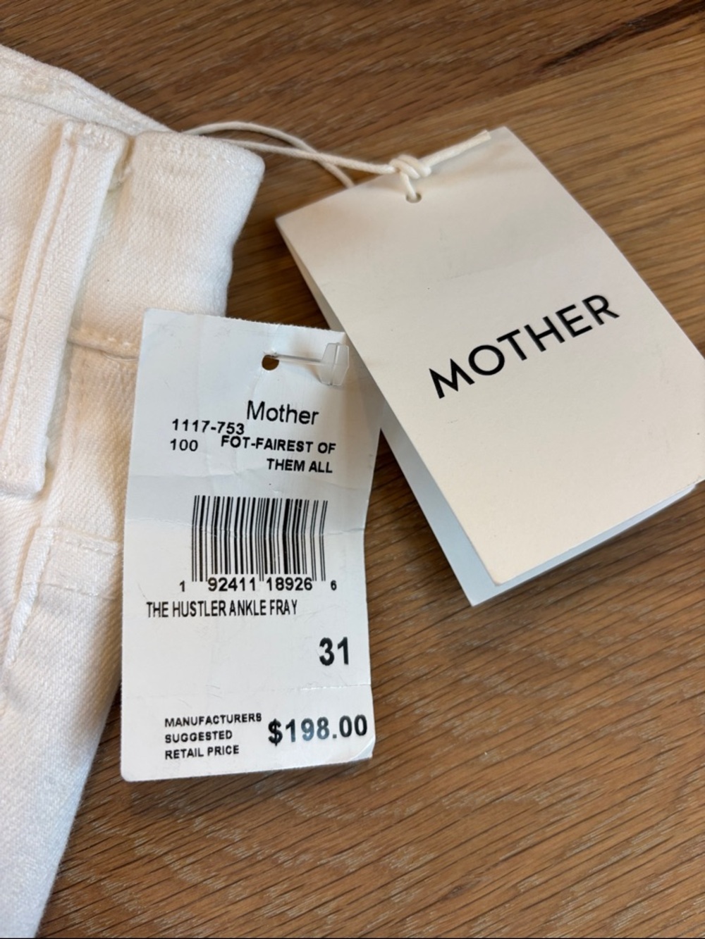 Mother Hustler Ankle Fray Jeans - Picture 3 of 5